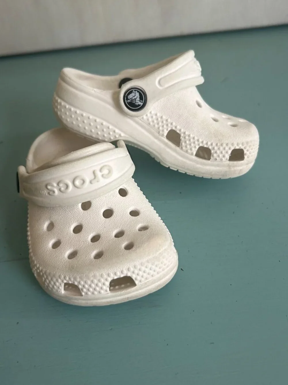 Crocs Littles Baby Crocs Infant Crocs White Baby Size 2 Size 3 White Crocs